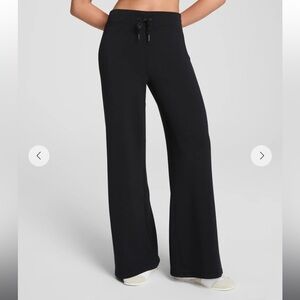SPANX Black Wide Leg Women's Pants